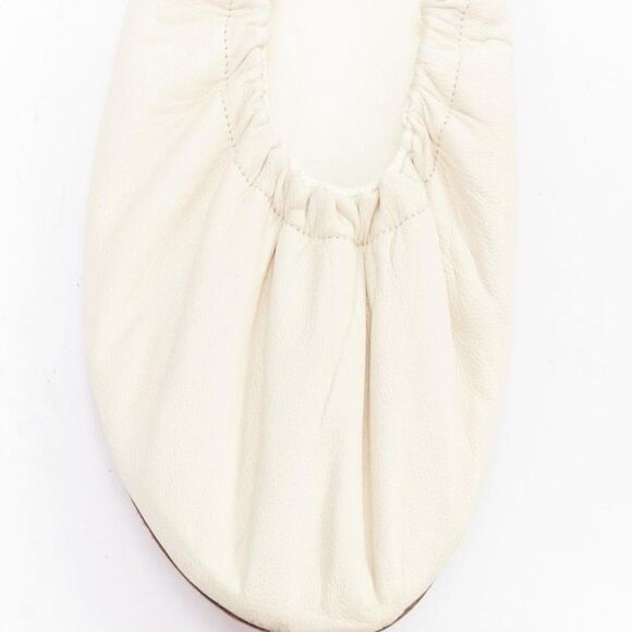 Pre Loved The Row Vintage Ballet Flats Gathered Topline Women brown | nude - Picture 6 of 6